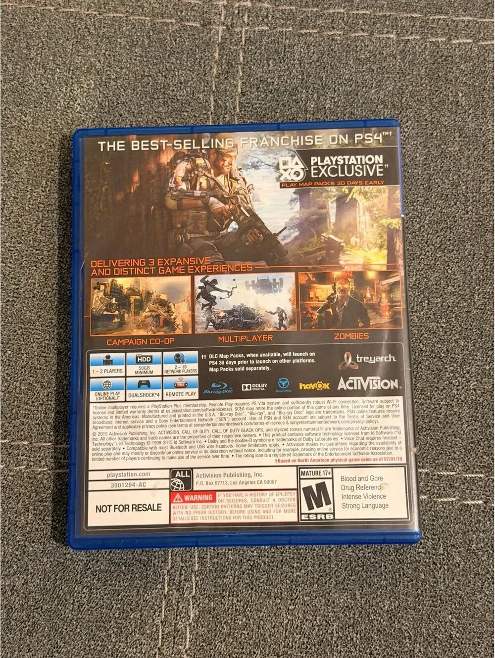 Call of Duty Black Ops 3 for PlayStation 4